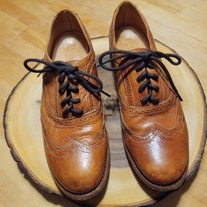 Bed Stu Lita leather oxfords size 9